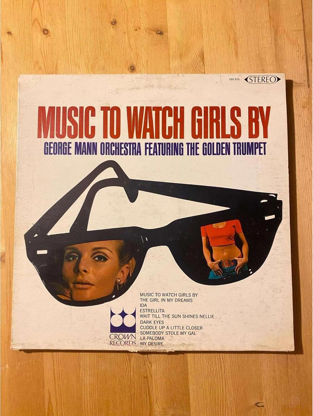 George Mann Orchestra – Music To Watch Girls By Vintage 33rpm VG+ AB29